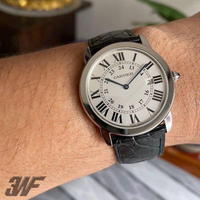 Cartier Sapphire Glass Imported Swiss Quartz Movement 29.5/36MM Watch